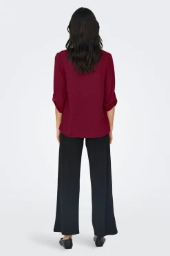 JDY Blusa manga 3/4^Mujer Camisas Y Blusas|Basic Bar