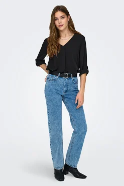 JDY Blusa manga 3/4^Mujer Camisas Y Blusas