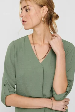 JDY Blusa manga 3/4^Mujer Camisas Y Blusas