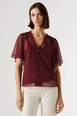 Pepe Jeans Blusa manga corta^Mujer Camisas Y Blusas