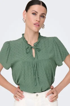 JDY Blusa manga corta plumeti^Mujer Camisas Y Blusas