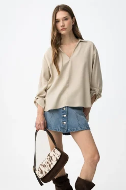 Tiffosi Blusa manga larga^Mujer Camisas Y Blusas