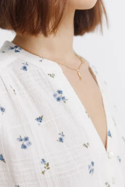 Springfield Blusa manga larga^Mujer Camisas Y Blusas