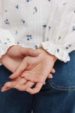 Springfield Blusa manga larga^Mujer Camisas Y Blusas