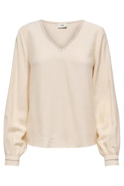 JDY Blusa manga larga bordada^Mujer Camisas Y Blusas|Basic Bar