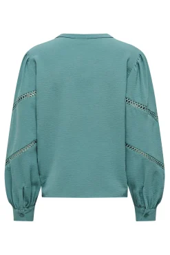 JDY Blusa manga larga bordada^Mujer Camisas Y Blusas