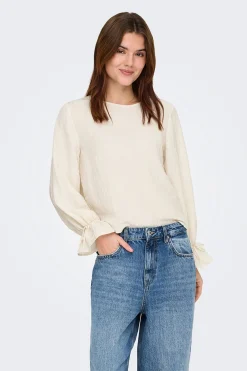 JDY Blusa manga larga fluida^Mujer Camisas Y Blusas