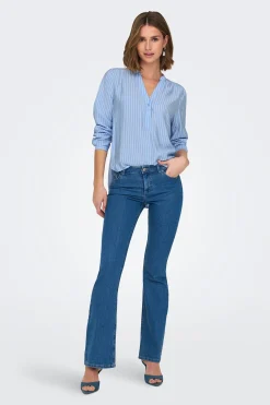 JDY Blusa manga larga fluida^Mujer Camisas Y Blusas