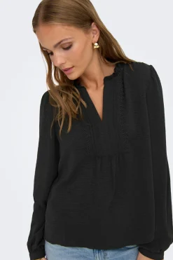 JDY Blusa manga larga fluida^Mujer Camisas Y Blusas