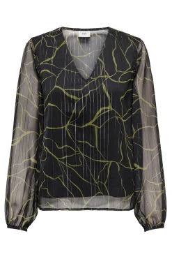 JDY Blusa manga larga lurex^Mujer Camisas Y Blusas