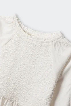 Springfield Kids Blusa nido de abeja ni&ntilde;a^Niños Camisas Y Blusas