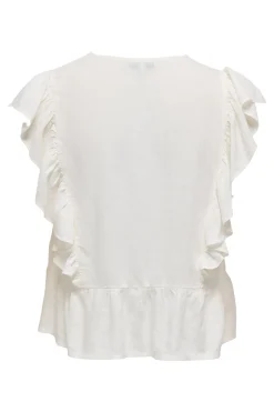 Only Blusa regular fit de lino^Mujer Camisas Y Blusas|Lino