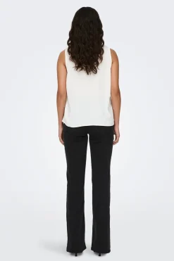 JDY Blusa sin mangas pliegue frontal^Mujer Camisas Y Blusas