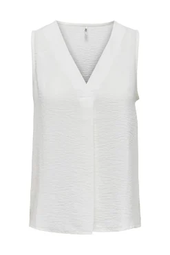 JDY Blusa sin mangas pliegue frontal^Mujer Camisas Y Blusas