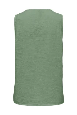 JDY Blusa sin mangas pliegue frontal^Mujer Camisas Y Blusas