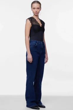 Pieces Body el&aacute;stico con encaje^Mujer Bodys