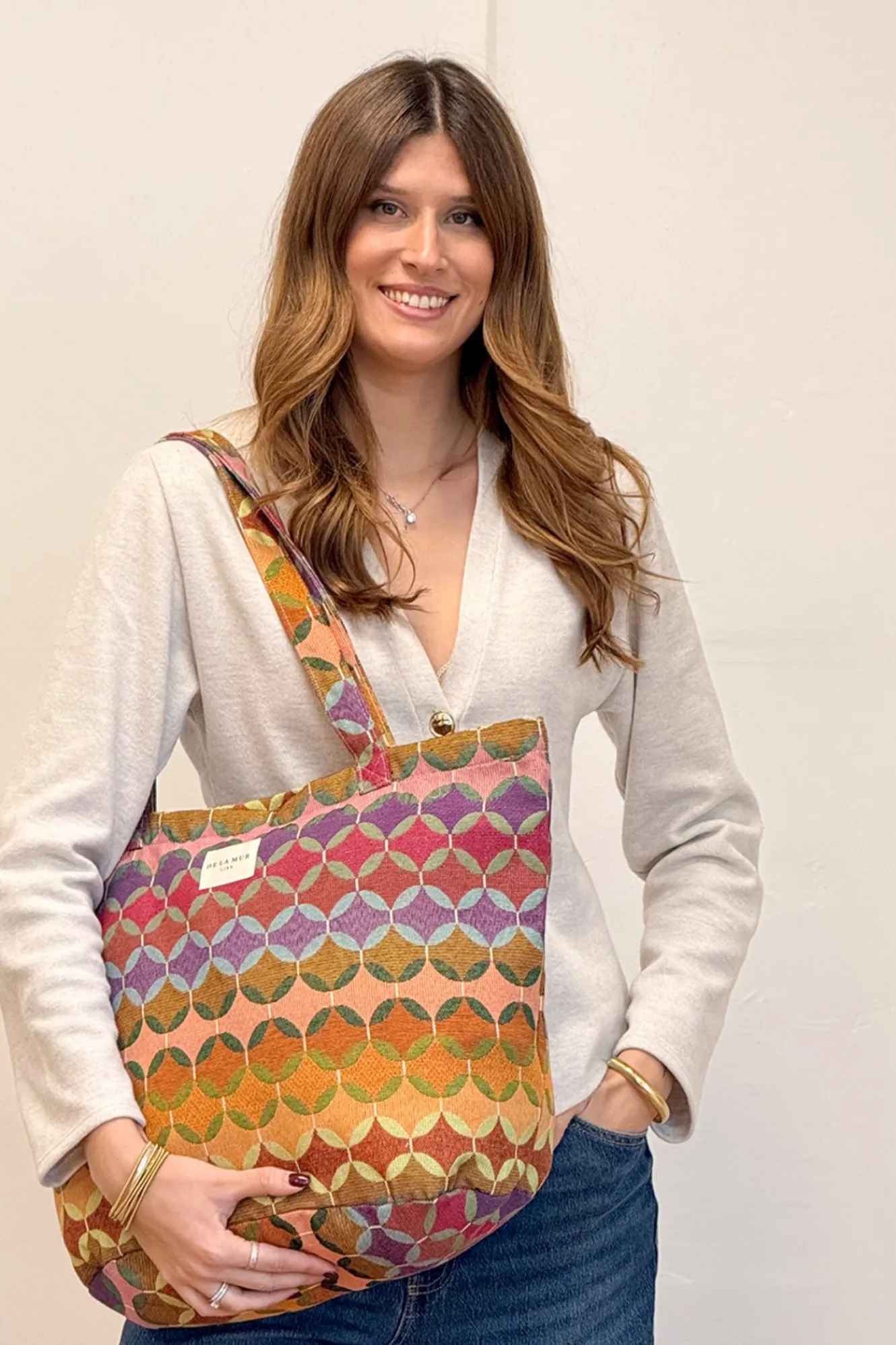 De La Mur Bolsa Grande Cremallera Sal^Mujer Bolsos
