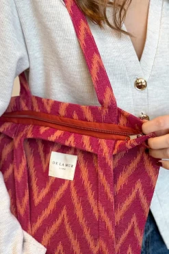 De La Mur Bolsa Peque&ntilde;a Cremallera Fuego^Mujer Bolsos