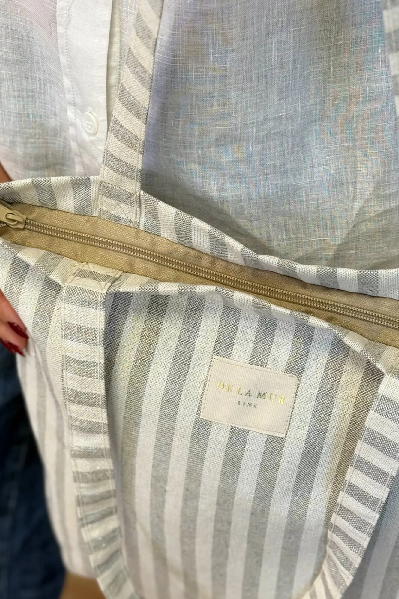 De La Mur Bolsa Pequeña Cremallera Lu^Mujer Bolsos