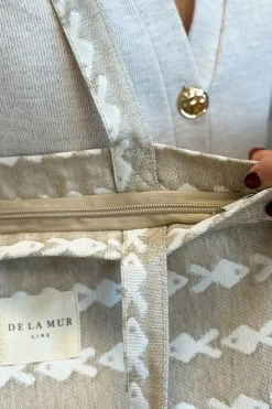 De La Mur Bolsa Pequeña Cremallera Pesc^Mujer Bolsos