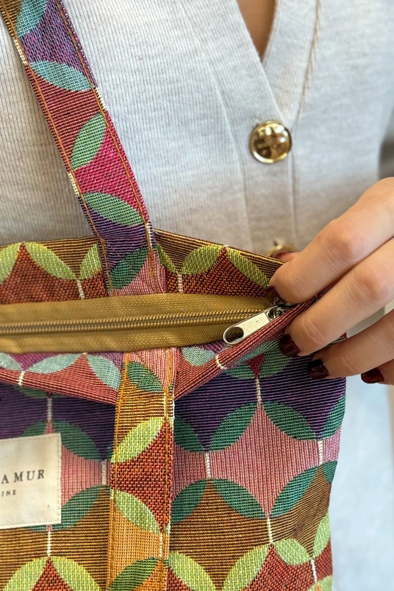 De La Mur Bolsa Pequeña Cremallera Sal^Mujer Bolsos