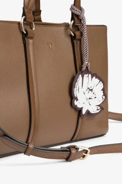 Vilanova Bolso City con Charm de Flor^Mujer Bolsos