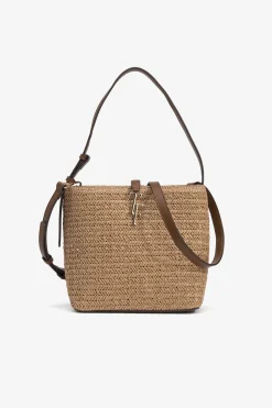 Tiffosi Bolso de paja trenzada^Mujer Bolsos