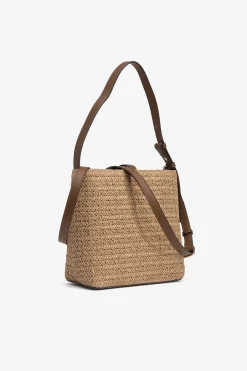 Tiffosi Bolso de paja trenzada^Mujer Bolsos
