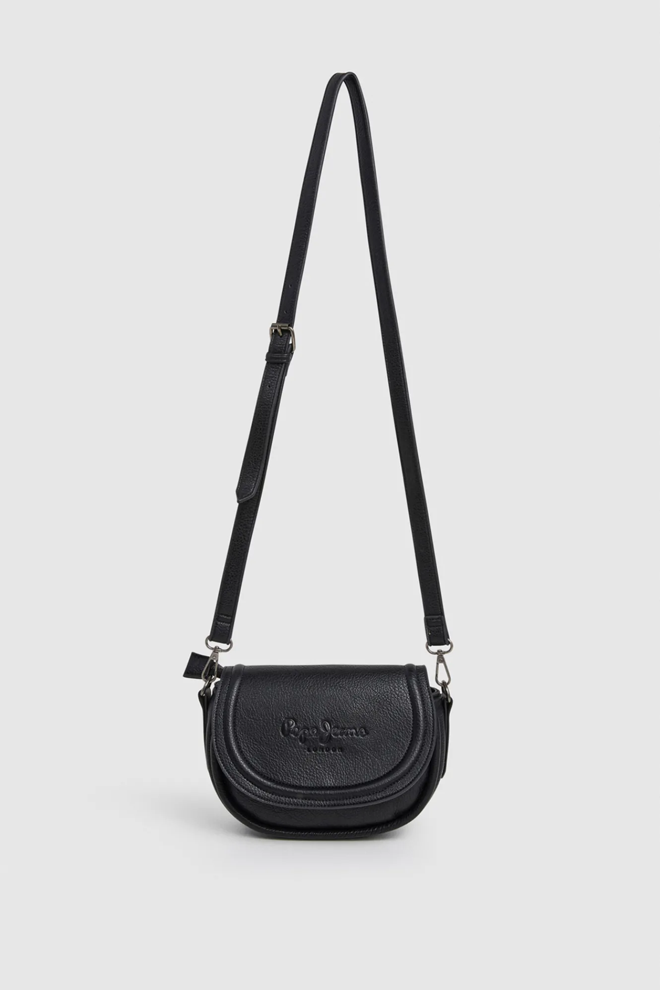 Pepe Jeans Bolso Efecto Piel Con Solapa^Mujer Bolsos