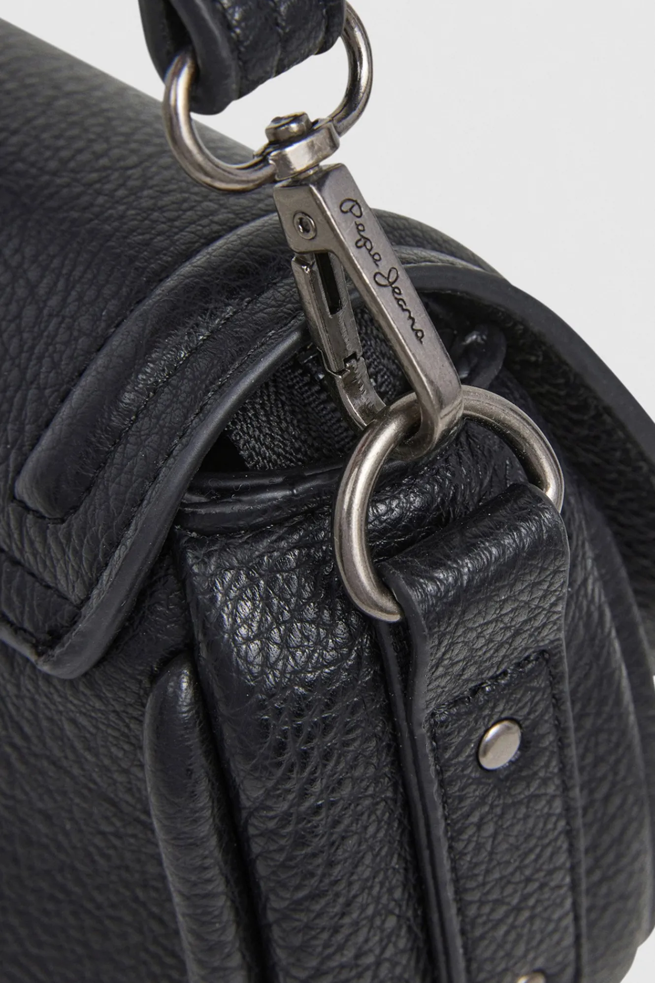 Pepe Jeans Bolso Efecto Piel Con Solapa^Mujer Bolsos