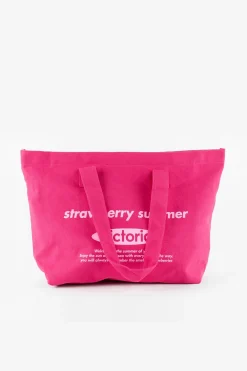 Victoria Bolso shopper algodón doble asa^Mujer Bolsos