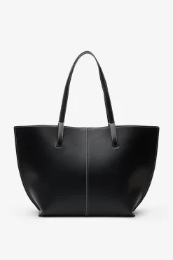 Cortefiel Bolso shopper b&aacute;sico pespuntes^Mujer Bolsos