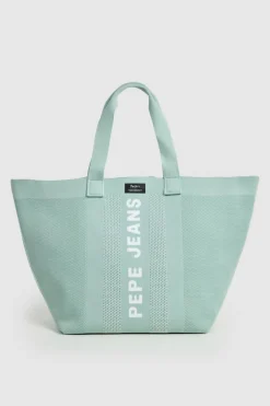 Pepe Jeans Bolso shopper de malla t&eacute;cnica^Mujer Bolsos