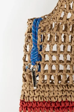 Victoria Bolso tote tejido fibra natural^Mujer Bolsos