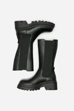 Only Bota militar plana^Mujer Botas