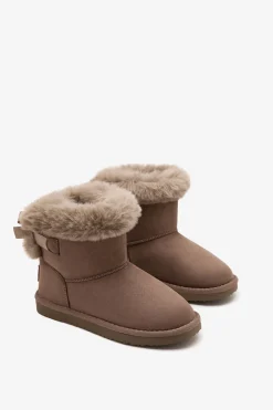 Conguitos Botas Australianas Charol^Niños Zapatos