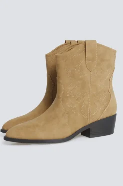 Springfield Botas cowboy efecto ante^Mujer Botas