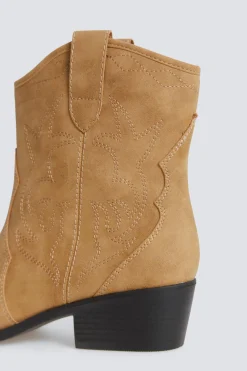 Springfield Botas cowboy efecto ante^Mujer Botas