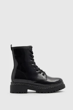 Inside Botin Cordones Basico^Mujer Botas