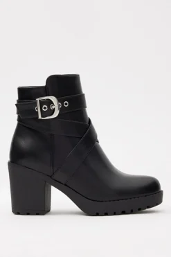 Inside Botin Hebilla Cruzada^Mujer Botas