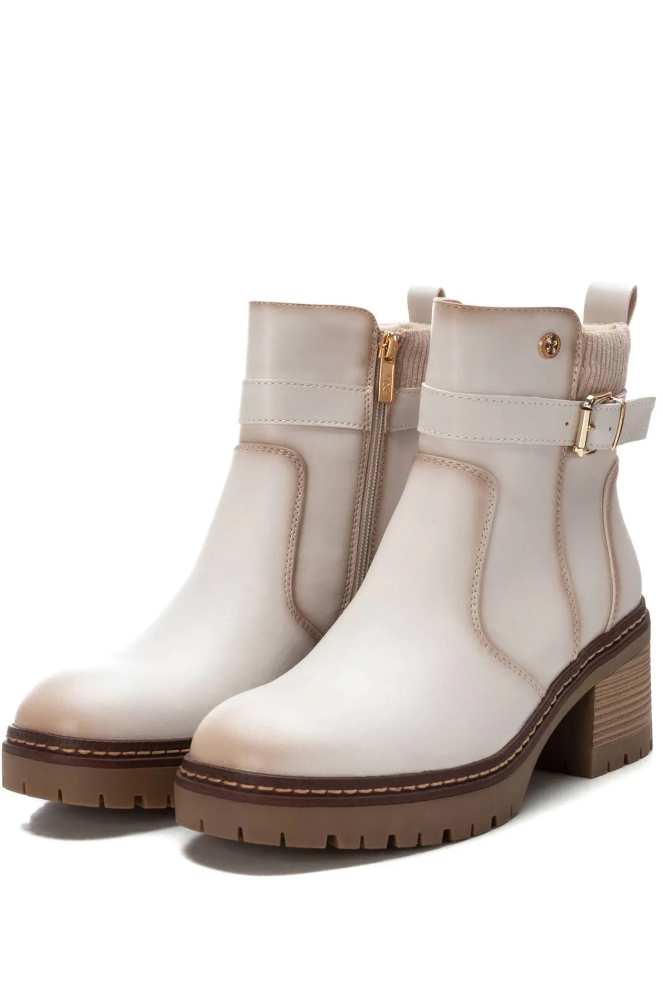 XTI Botin Tipo Chelsea^Mujer Botas