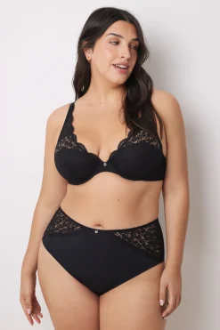 Women'secret Braga alta microfibra y encaje^Mujer Braguitas