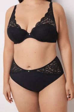 Women'secret Braga alta microfibra y encaje^Mujer Braguitas