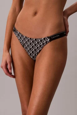 Calvin Klein Braga de bikini cadera estampada^Mujer Baño