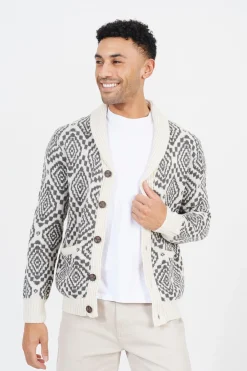 Brave Soul Cárdigan cierre de botones^Hombre Jerséis Y Cárdigans