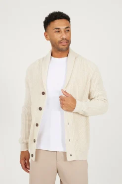 Brave Soul Cárdigan cierre de botones^Hombre Cazadoras|Jerséis Y Cárdigans