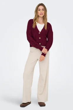 Only C&aacute;rdigan cierre de botones^Mujer Jerséis Y Cárdigans