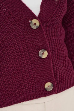 Only C&aacute;rdigan cierre de botones^Mujer Jerséis Y Cárdigans