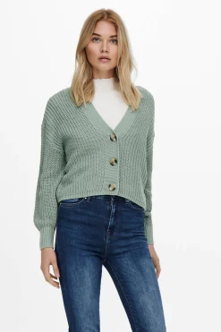 Only C&aacute;rdigan cierre de botones^Mujer Basic Bar