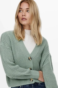 Only C&aacute;rdigan cierre de botones^Mujer Basic Bar